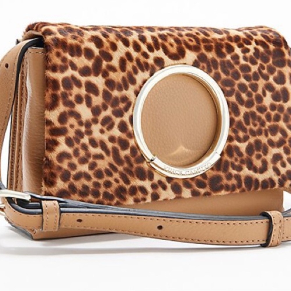Chic Vince Camuto Leopard Belt Bag/Crossbody Bag